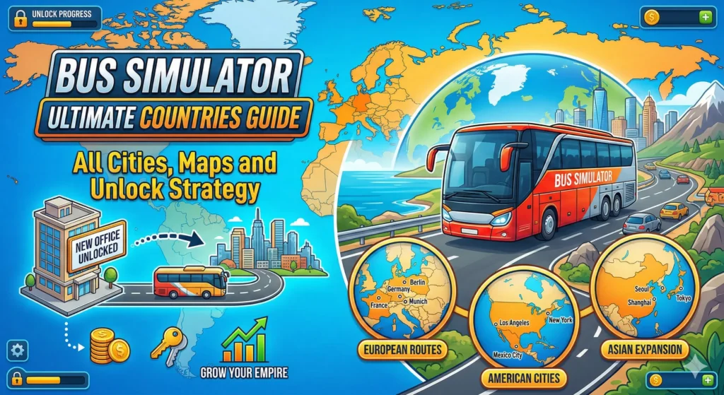 Bus Simulator Ultimate Countries