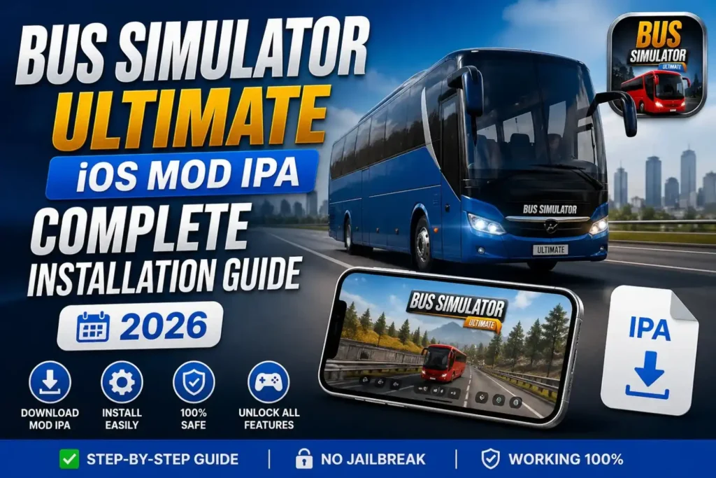 Bus Simulator Ultimate iOS MOD IPA Complete Installation Guide