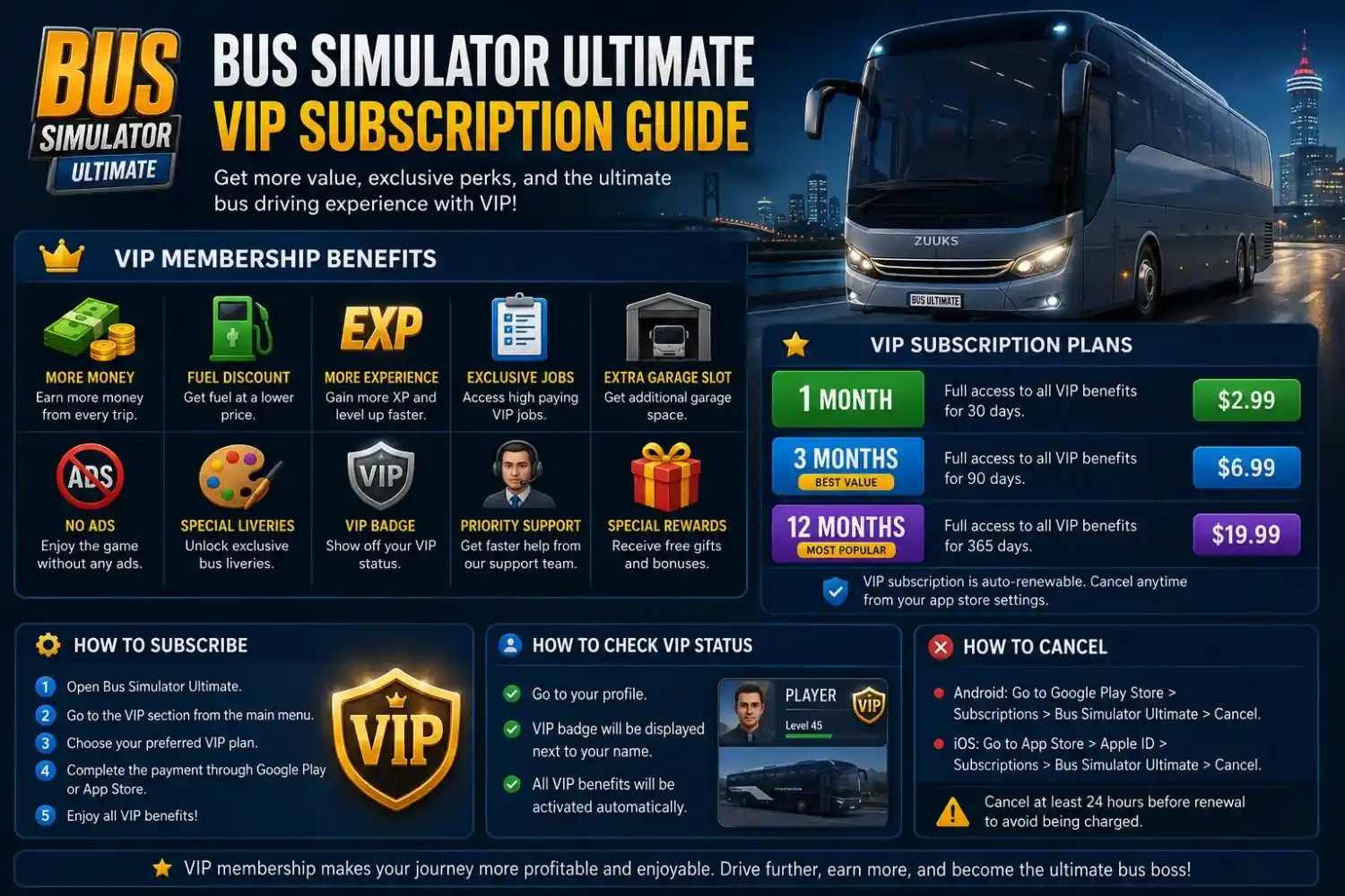 Bus Simulator Ultimate VIP Subscription Guide is it worth the price 2026